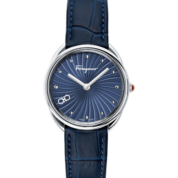 Salvatore Ferragamo Womens Steel Ruby Watch main image 4